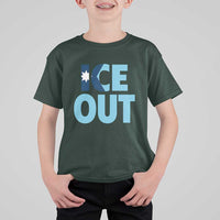 Minnesota Ice Out T Shirt For Kid MN State Anti Ice Movement Protest Statement