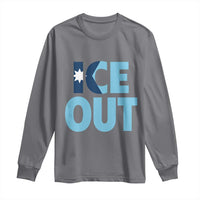 Minnesota Ice Out Long Sleeve Shirt MN State Anti Ice Movement Protest Statement