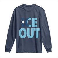 Minnesota Ice Out Long Sleeve Shirt MN State Anti Ice Movement Protest Statement
