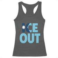 Minnesota Ice Out Racerback Tank Top MN State Anti Ice Movement Protest Statement