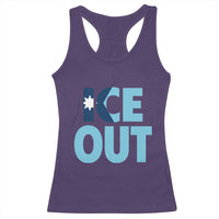 Minnesota Ice Out Racerback Tank Top MN State Anti Ice Movement Protest Statement
