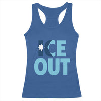 Minnesota Ice Out Racerback Tank Top MN State Anti Ice Movement Protest Statement
