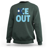 Minnesota Ice Out Sweatshirt MN State Anti Ice Movement Protest Statement