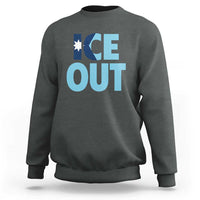 Minnesota Ice Out Sweatshirt MN State Anti Ice Movement Protest Statement