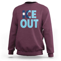 Minnesota Ice Out Sweatshirt MN State Anti Ice Movement Protest Statement