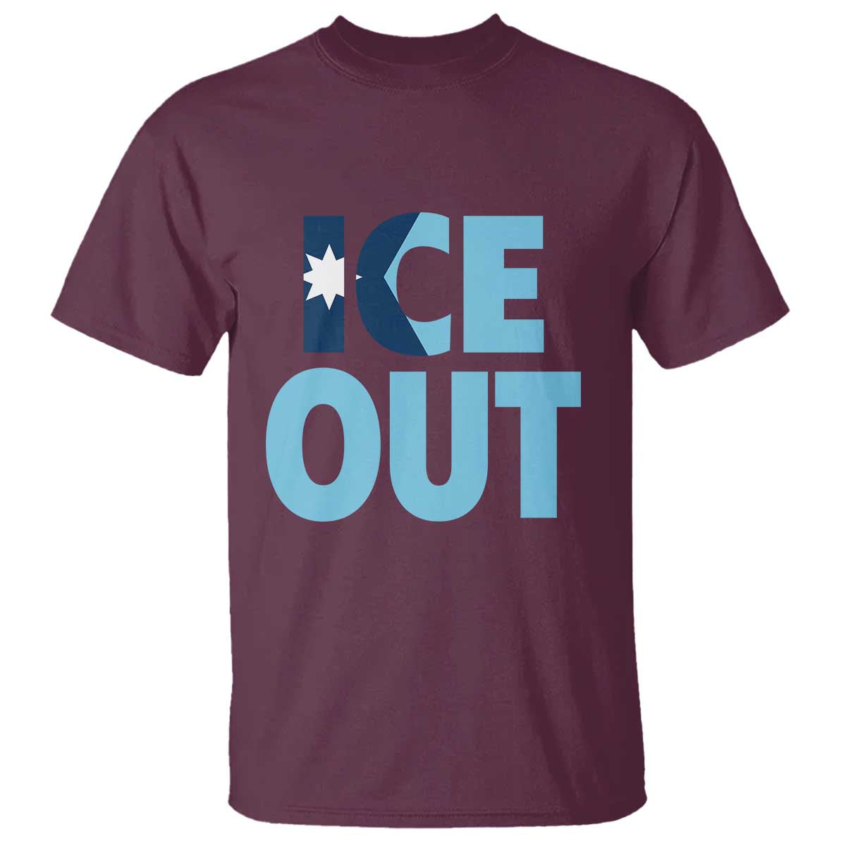 Minnesota Ice Out T Shirt MN State Anti Ice Movement Protest Statement