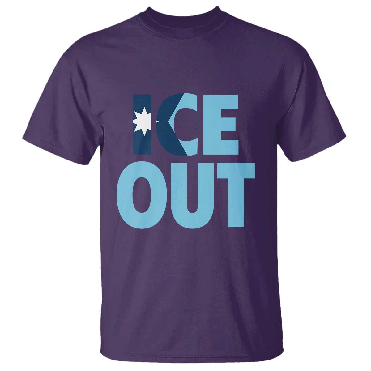 Minnesota Ice Out T Shirt MN State Anti Ice Movement Protest Statement