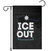 Ice Out Of Minnesota Garden Flag MN Map Immigration Protest Community Resistance