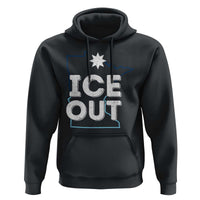 Ice Out Of Minnesota Hoodie MN Map Immigration Protest Community Resistance