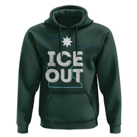 Ice Out Of Minnesota Hoodie MN Map Immigration Protest Community Resistance