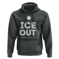 Ice Out Of Minnesota Hoodie MN Map Immigration Protest Community Resistance