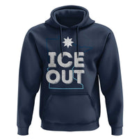 Ice Out Of Minnesota Hoodie MN Map Immigration Protest Community Resistance