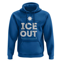 Ice Out Of Minnesota Hoodie MN Map Immigration Protest Community Resistance