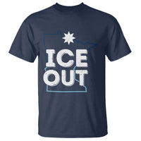 Ice Out Of Minnesota T Shirt MN Map Immigration Protest Community Resistance