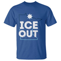 Ice Out Of Minnesota T Shirt MN Map Immigration Protest Community Resistance