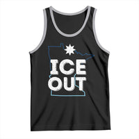Ice Out Of Minnesota Tank Top MN Map Immigration Protest Community Resistance