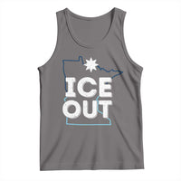 Ice Out Of Minnesota Tank Top MN Map Immigration Protest Community Resistance