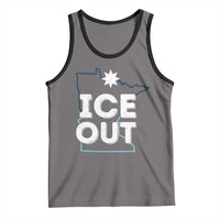 Ice Out Of Minnesota Tank Top MN Map Immigration Protest Community Resistance