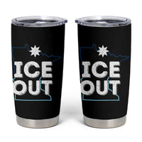 Ice Out Of Minnesota Tumbler Cup MN Map Immigration Protest Community Resistance