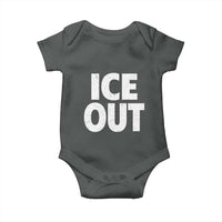Ice Out Baby Onesie Abolish Ice Protest Statement