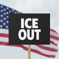 Ice Out Protest Sign Abolish Ice Protest Statement