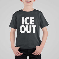 Ice Out T Shirt For Kid Abolish Ice Protest Statement