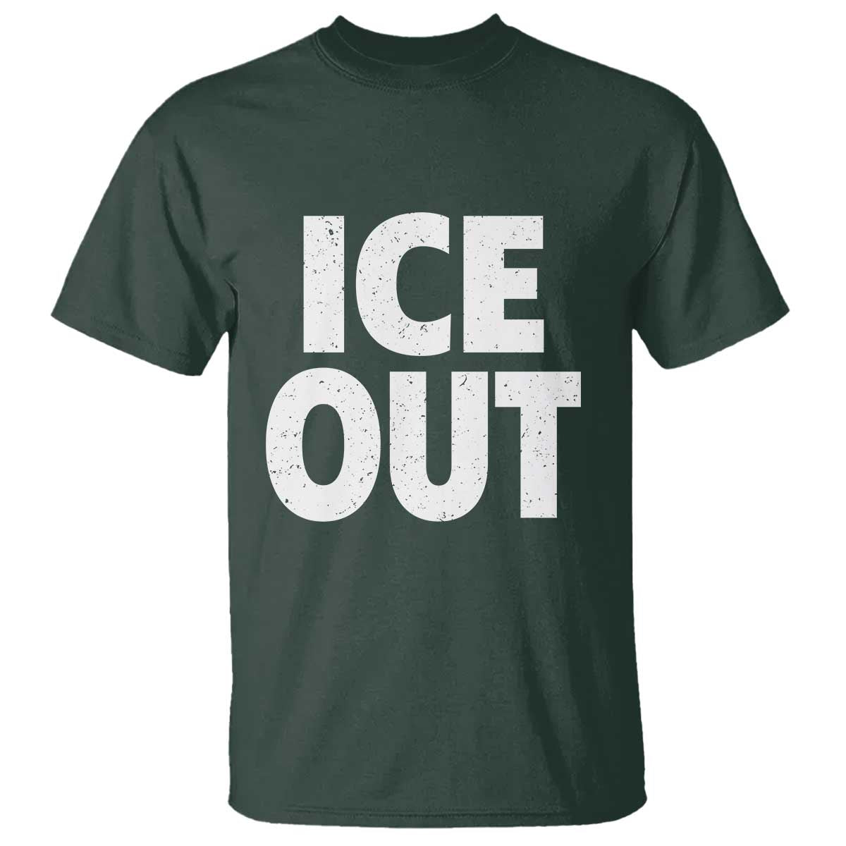 Ice Out T Shirt Abolish Ice Protest Statement
