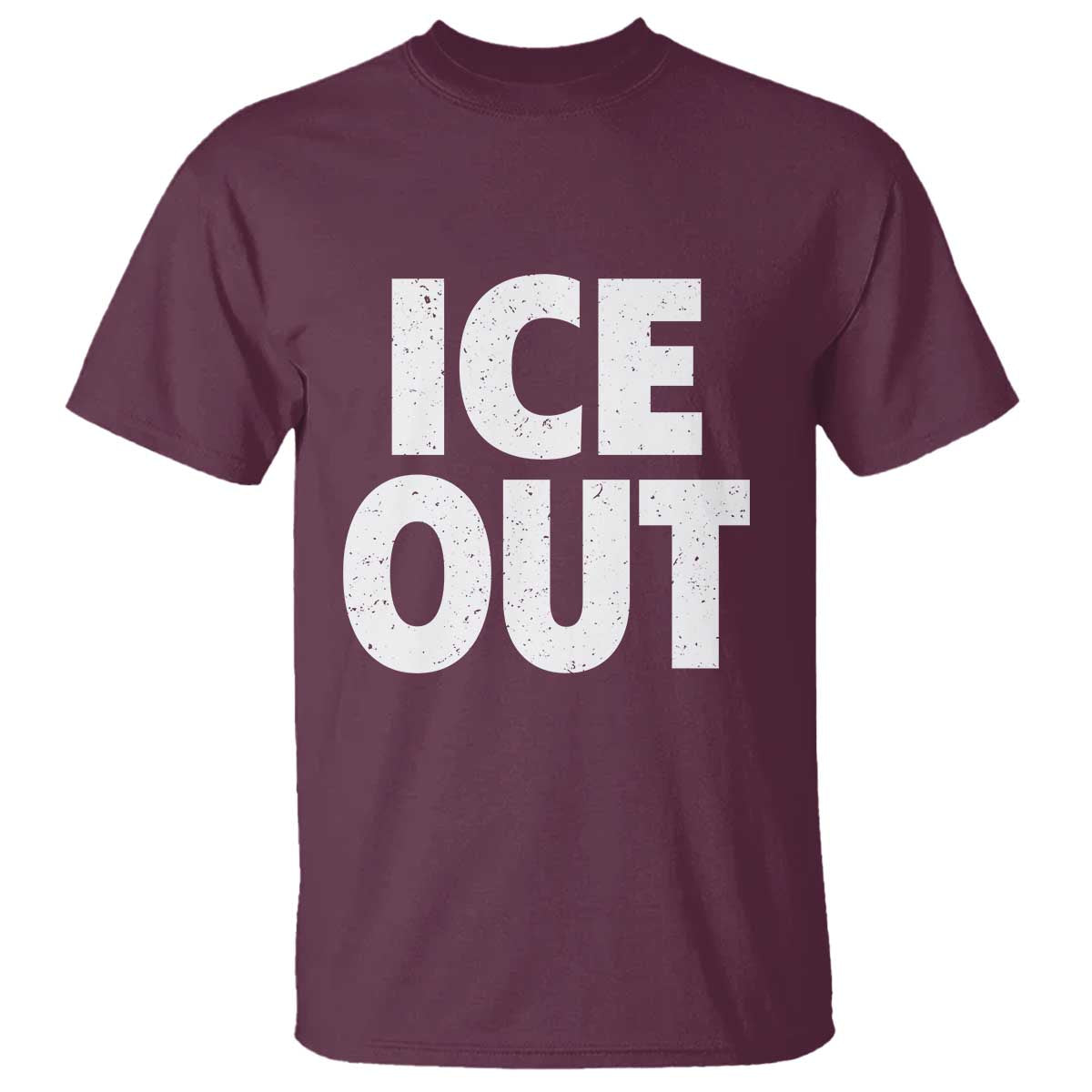 Ice Out T Shirt Abolish Ice Protest Statement