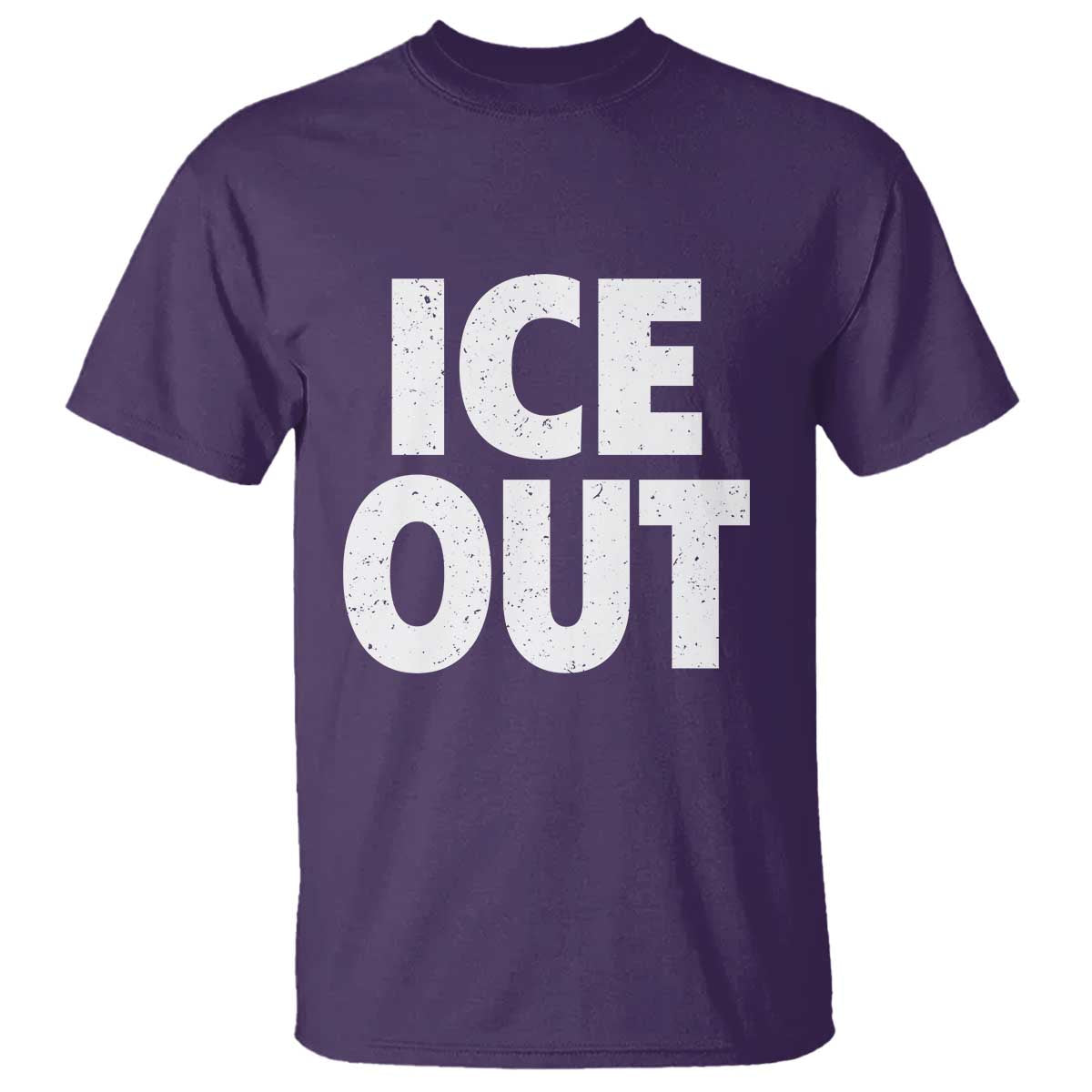 Ice Out T Shirt Abolish Ice Protest Statement