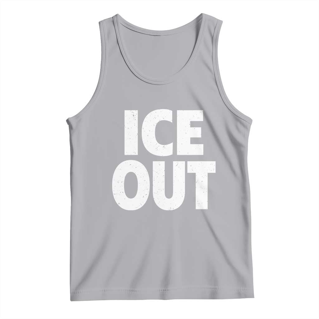 Ice Out Tank Top Abolish Ice Protest Statement