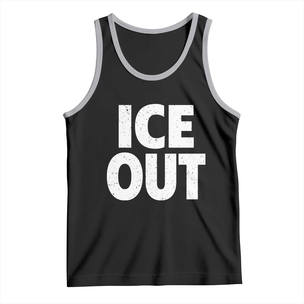 Ice Out Tank Top Abolish Ice Protest Statement
