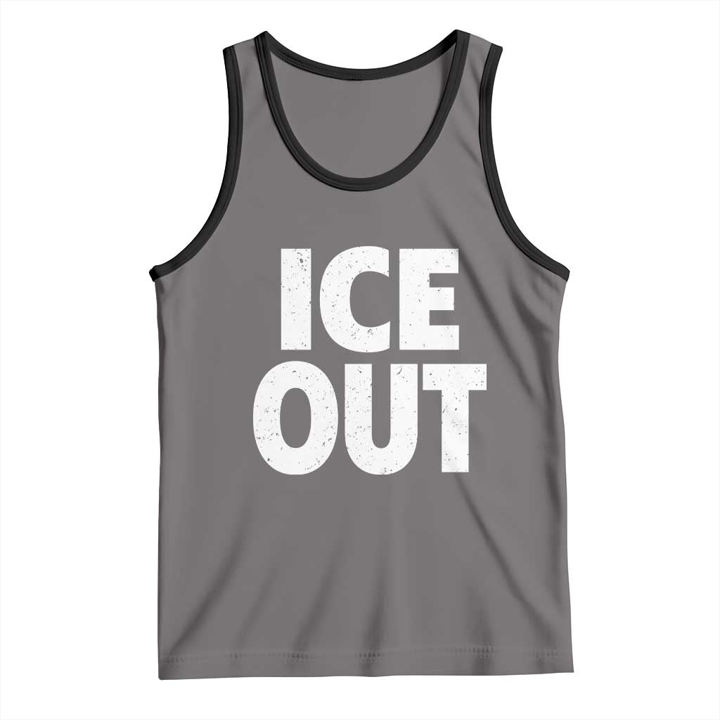 Ice Out Tank Top Abolish Ice Protest Statement