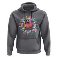 Funny Testing Day Teacher Hoodie Donut Stress Just Do Your Best