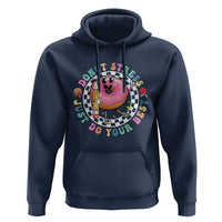 Funny Testing Day Teacher Hoodie Donut Stress Just Do Your Best