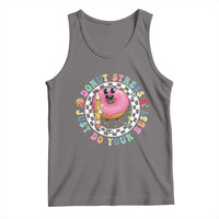 Funny Testing Day Teacher Tank Top Donut Stress Just Do Your Best