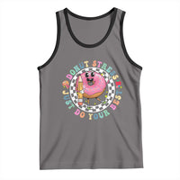Funny Testing Day Teacher Tank Top Donut Stress Just Do Your Best