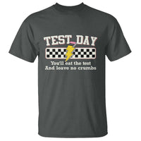 Funny Test Day You'll Eat The Test And Leave No Crumbs T Shirt Teacher Pencil Lightning Bolt