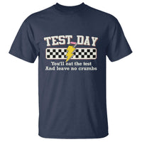 Funny Test Day You'll Eat The Test And Leave No Crumbs T Shirt Teacher Pencil Lightning Bolt