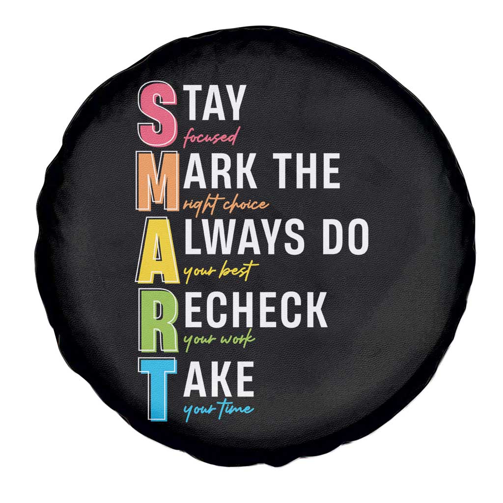 SMART Stay Focused Mark The Right Choice Spare Tire Cover Test Day Teacher