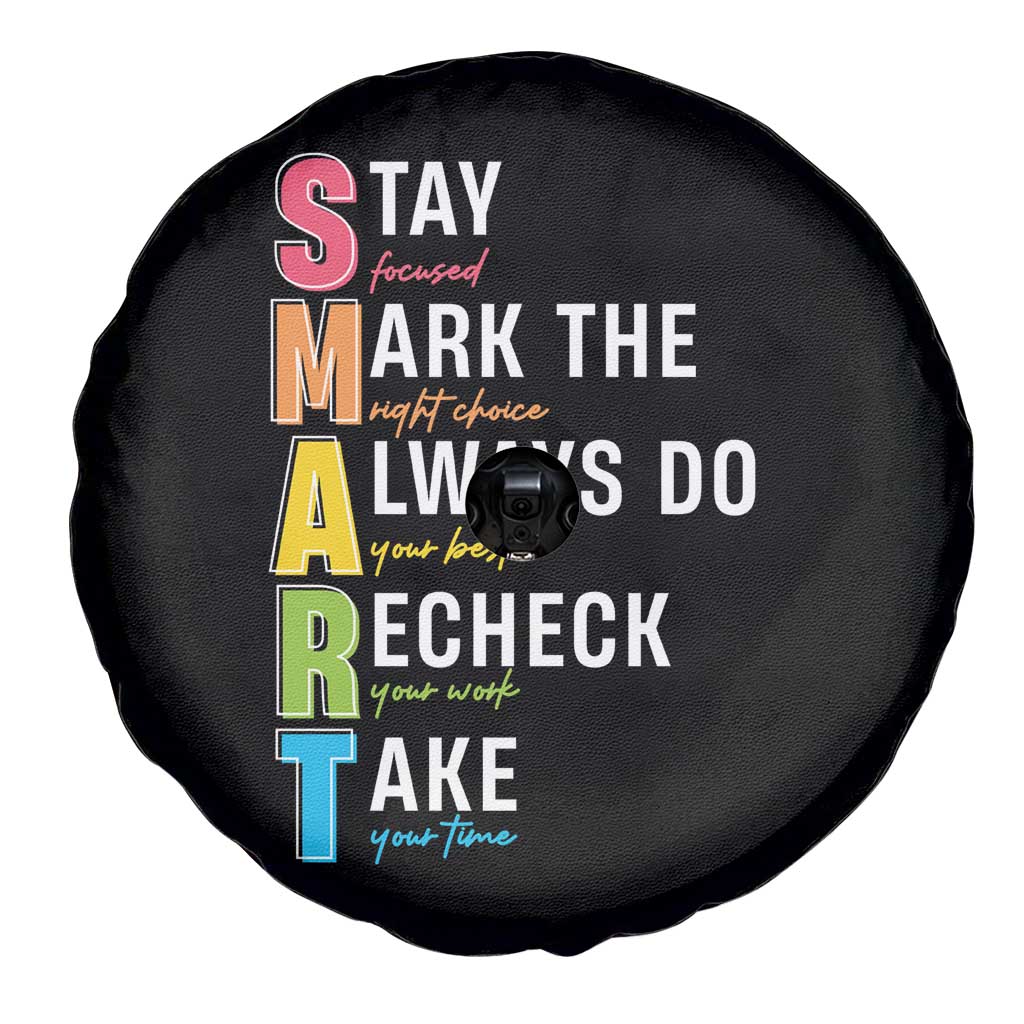 SMART Stay Focused Mark The Right Choice Spare Tire Cover Test Day Teacher