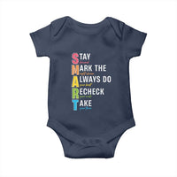 SMART Stay Focused Mark The Right Choice Baby Onesie Test Day Teacher