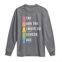 SMART Stay Focused Mark The Right Choice Long Sleeve Shirt Test Day Teacher