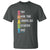 SMART Stay Focused Mark The Right Choice T Shirt Test Day Teacher