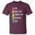 SMART Stay Focused Mark The Right Choice T Shirt Test Day Teacher