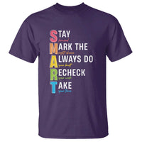 SMART Stay Focused Mark The Right Choice T Shirt Test Day Teacher