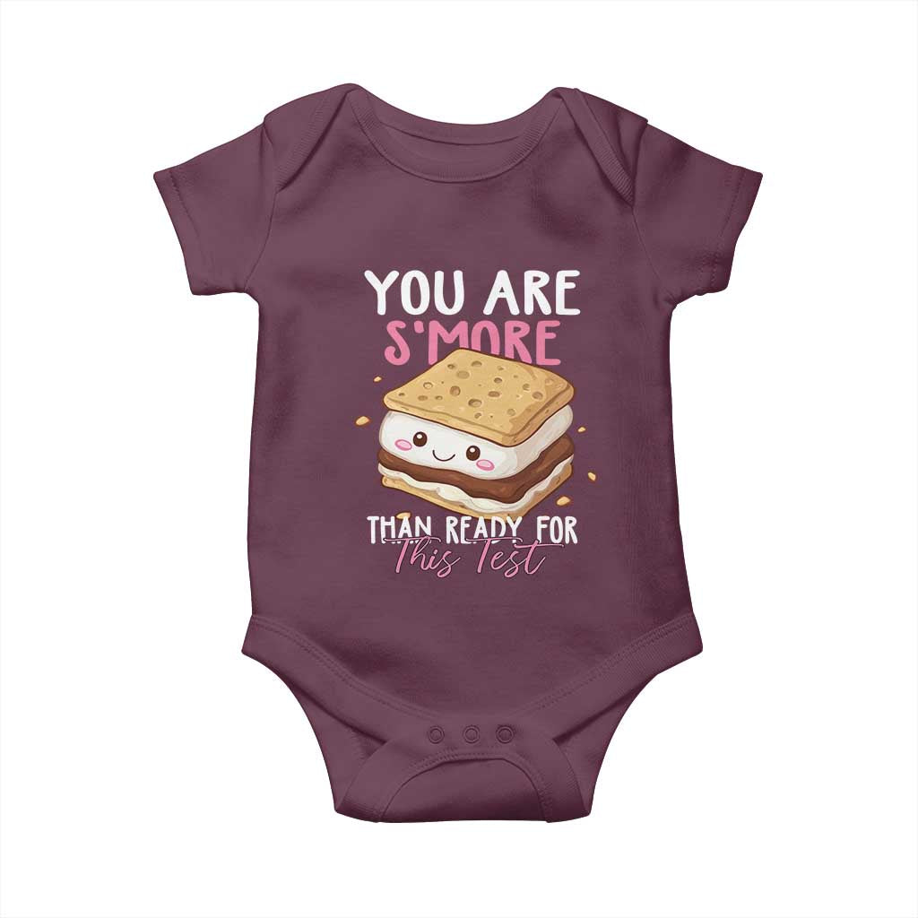 Funny You Are S'more Than Ready For This Test Baby Onesie Test Day Teacher