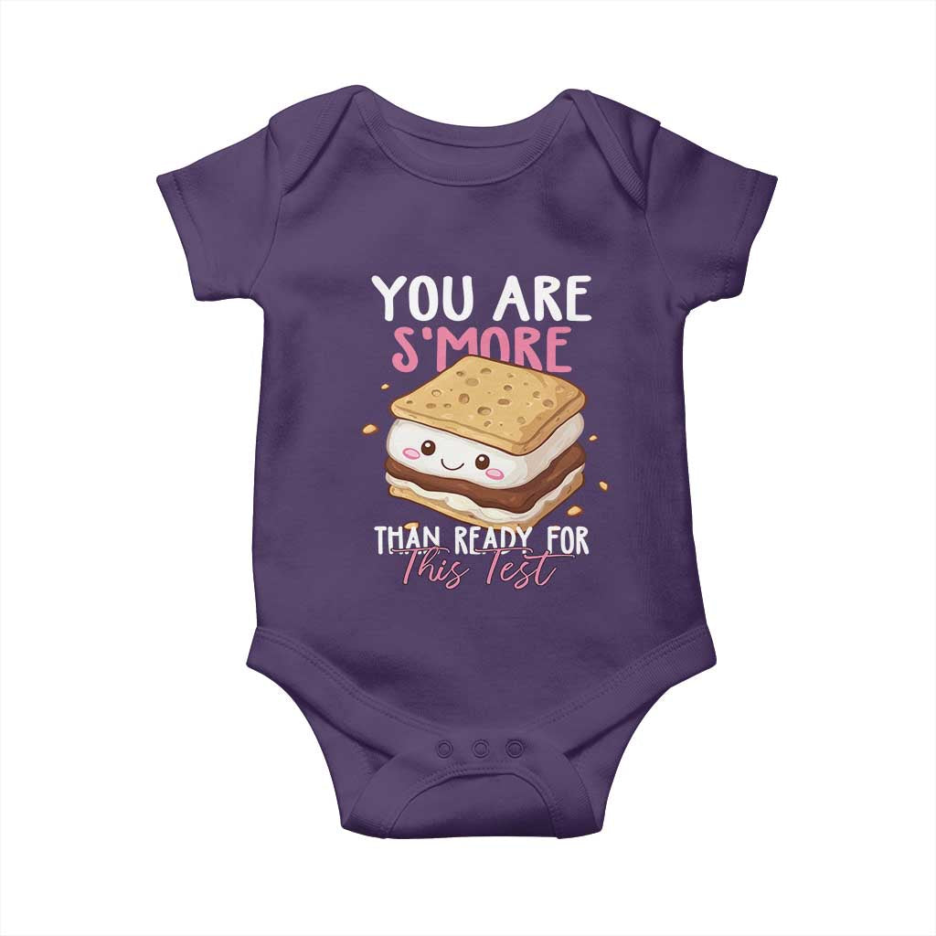 Funny You Are S'more Than Ready For This Test Baby Onesie Test Day Teacher