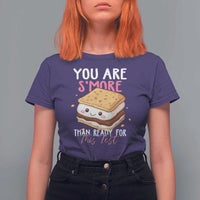 Funny You Are S'more Than Ready For This Test T Shirt For Women Test Day Teacher