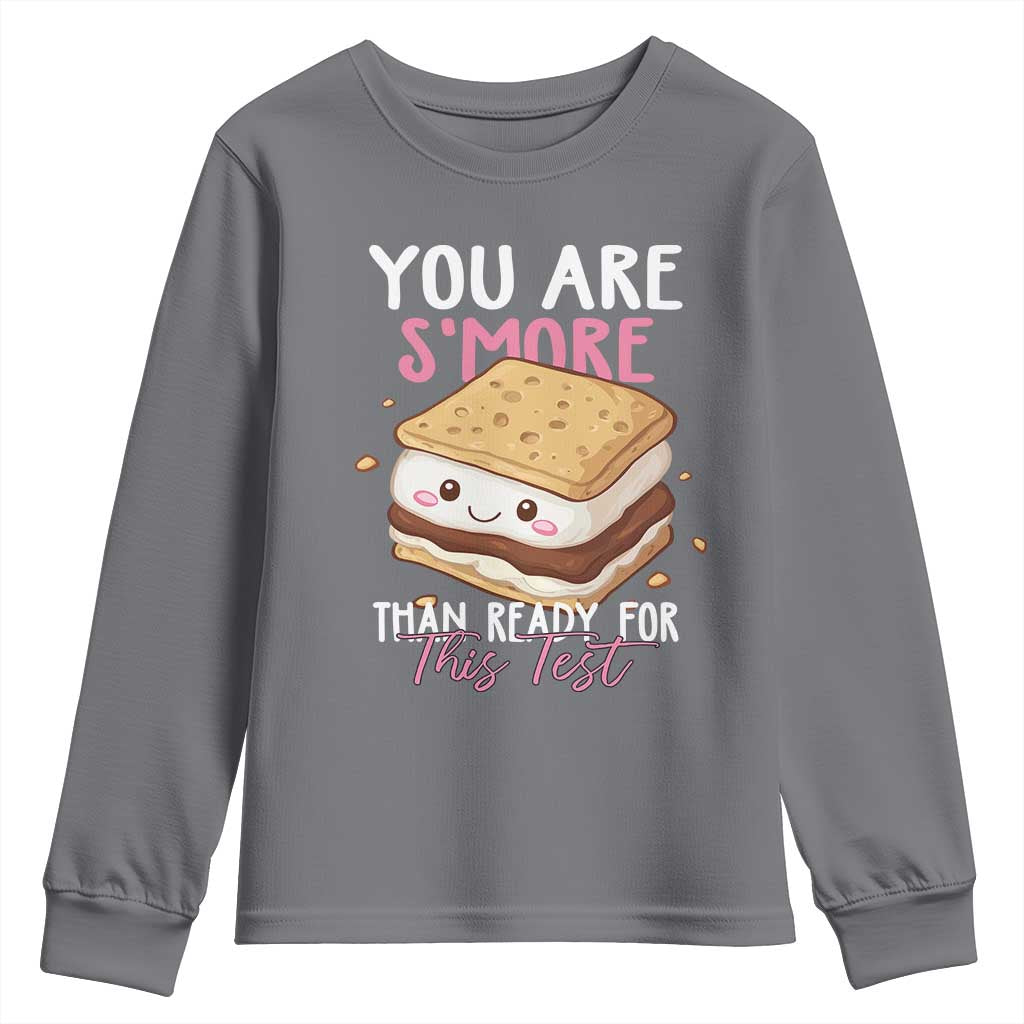 Funny You Are S'more Than Ready For This Test Youth Sweatshirt Test Day Teacher