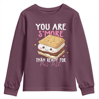 Funny You Are S'more Than Ready For This Test Youth Sweatshirt Test Day Teacher